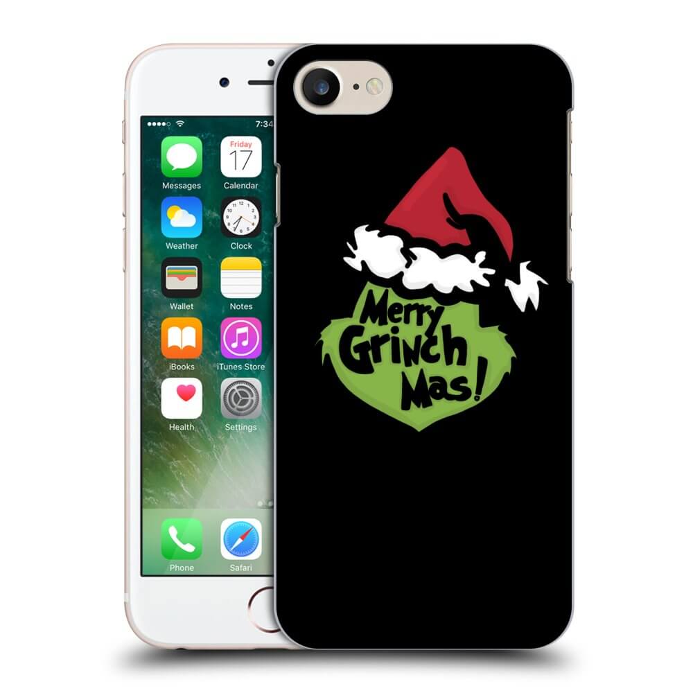 Picasee Apple iPhone 8 Hülle - Schwarzes Silikon - Grinch 2