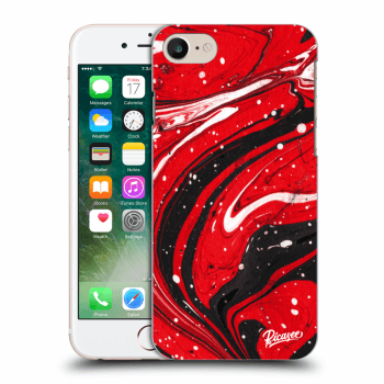 Hülle für Apple iPhone 8 - Red black