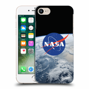 Picasee Apple iPhone 8 Hülle - Schwarzes Silikon - Nasa Earth