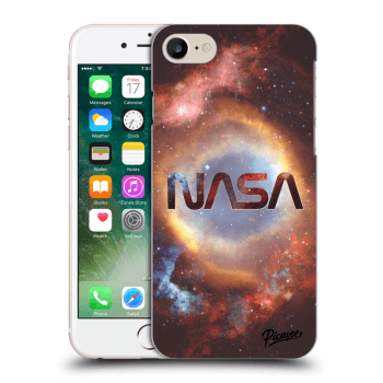 Picasee Apple iPhone 8 Hülle - Schwarzes Silikon - Nebula