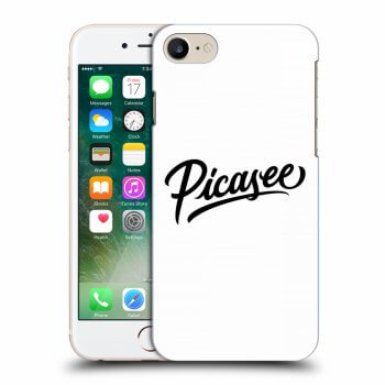 Hülle für Apple iPhone 8 - Picasee - old logo - black
