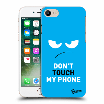 Hülle für Apple iPhone 8 - Angry Eyes - Blue