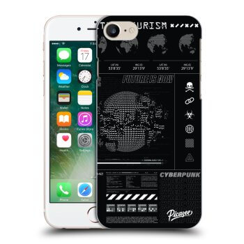 Picasee Apple iPhone 8 Hülle - Transparentes Silikon - FUTURE