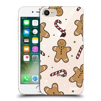 Picasee Apple iPhone 8 Hülle - Transparentes Silikon - Gingerbread