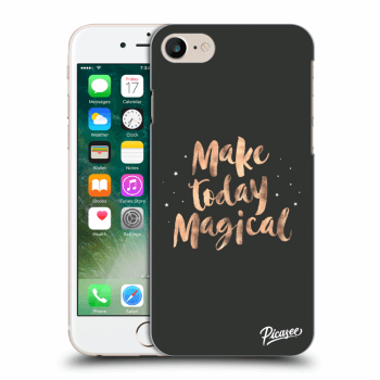 Picasee Apple iPhone 8 Hülle - Transparentes Silikon - Make today Magical