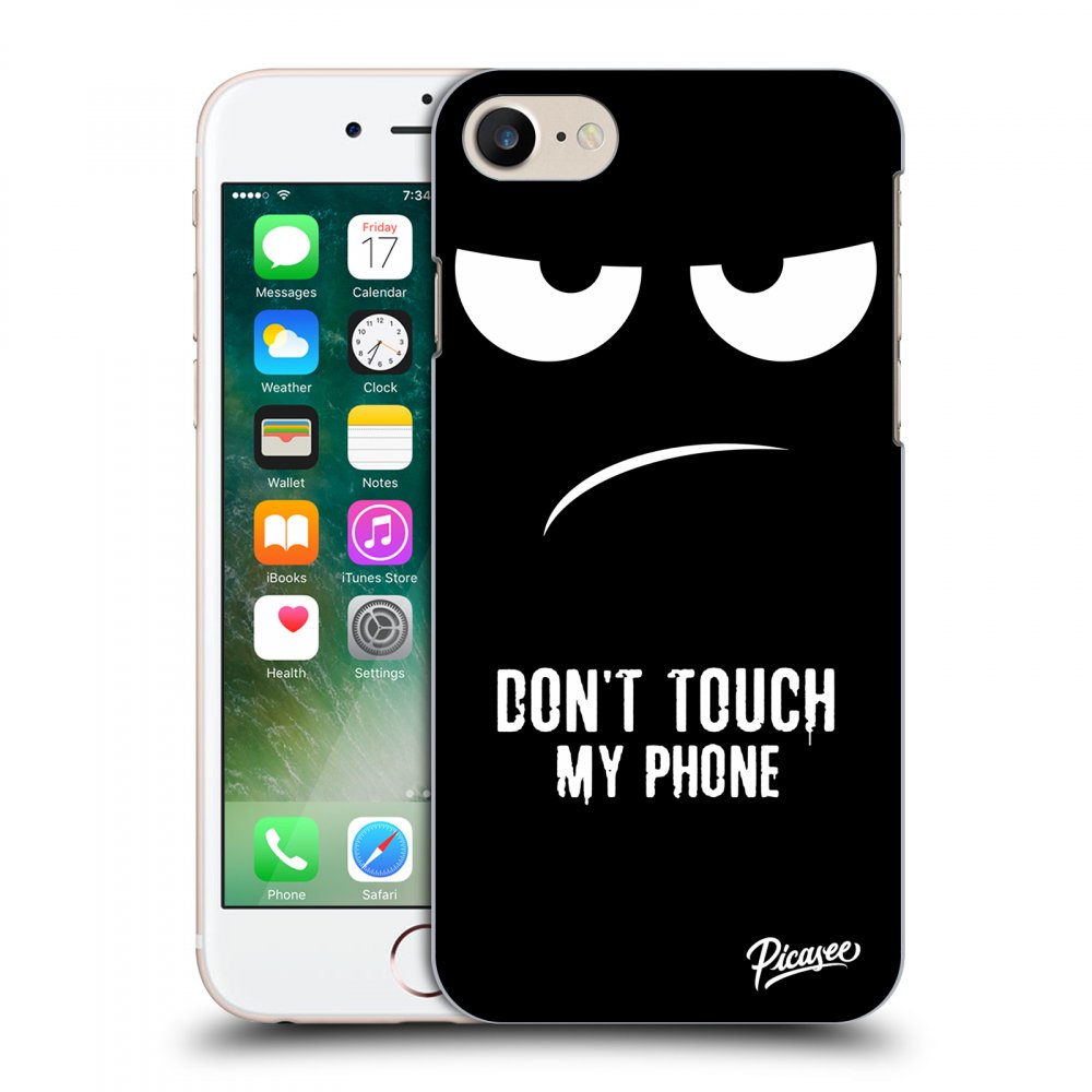 Picasee ULTIMATE CASE für Apple iPhone 8 - Don't Touch My Phone