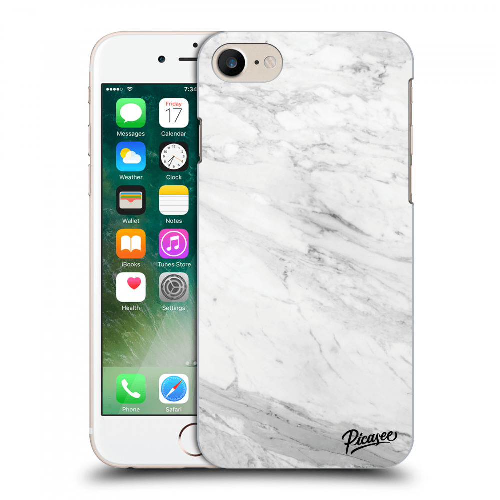 Picasee ULTIMATE CASE für Apple iPhone 8 - White marble