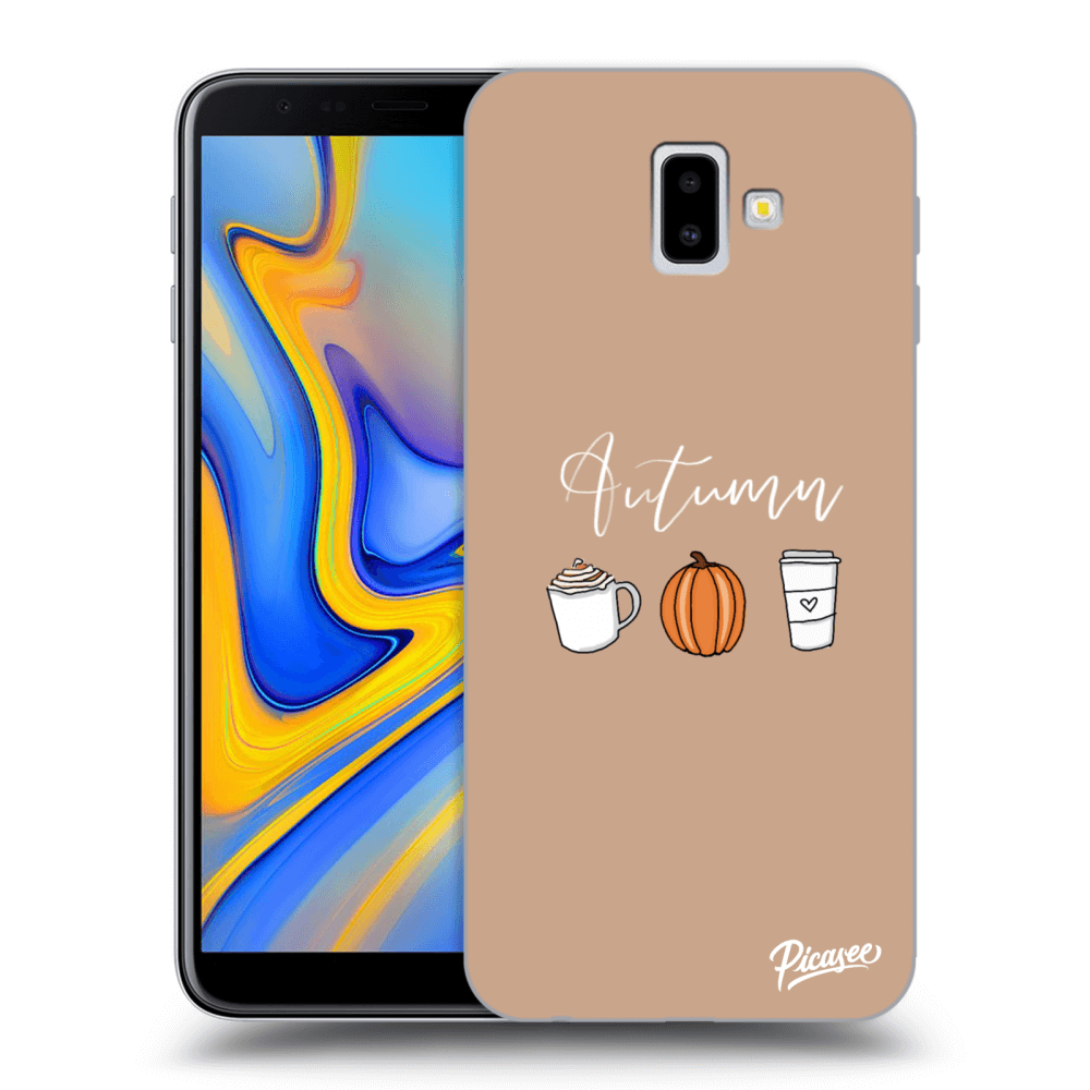 Picasee Samsung Galaxy J6+ J610F Hülle - Transparentes Silikon - Autumn