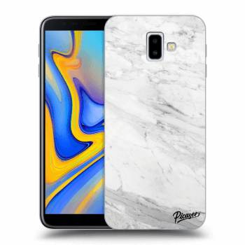 Hülle für Samsung Galaxy J6+ J610F - White marble
