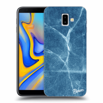 Picasee Samsung Galaxy J6+ J610F Hülle - Transparentes Silikon - Blue marble