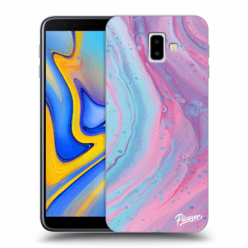 Hülle für Samsung Galaxy J6+ J610F - Pink liquid