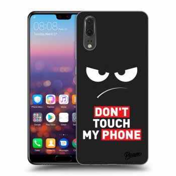 Hülle für Huawei P20 - Angry Eyes - Transparent