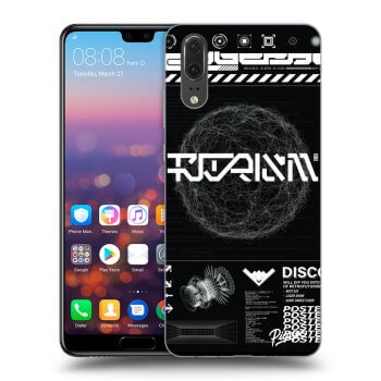 Hülle für Huawei P20 - BLACK DISCO