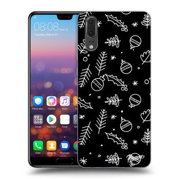 Hülle für Huawei P20 - Mistletoe