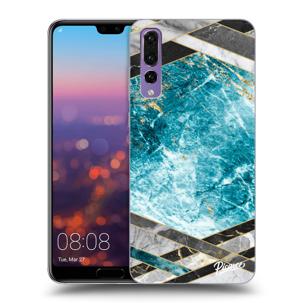 Picasee ULTIMATE CASE für Huawei P20 Pro - Blue geometry