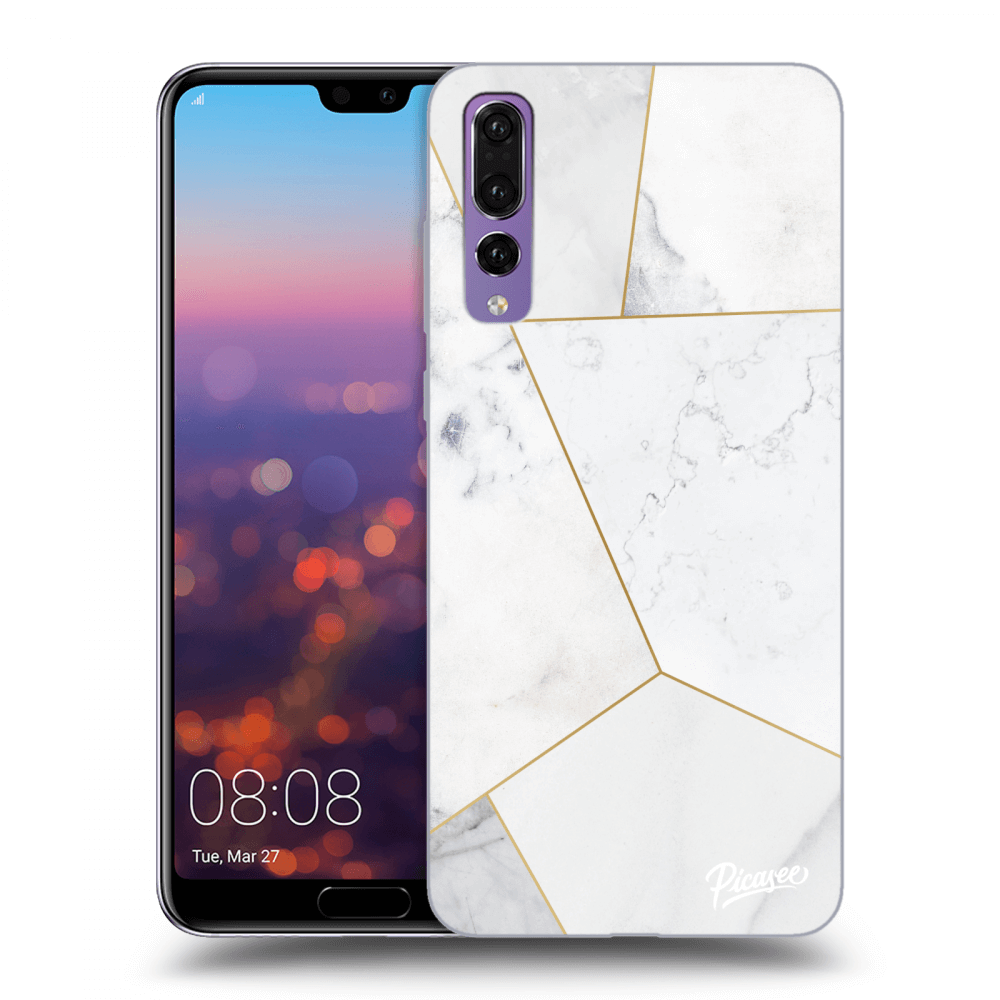 Picasee ULTIMATE CASE für Huawei P20 Pro - White tile