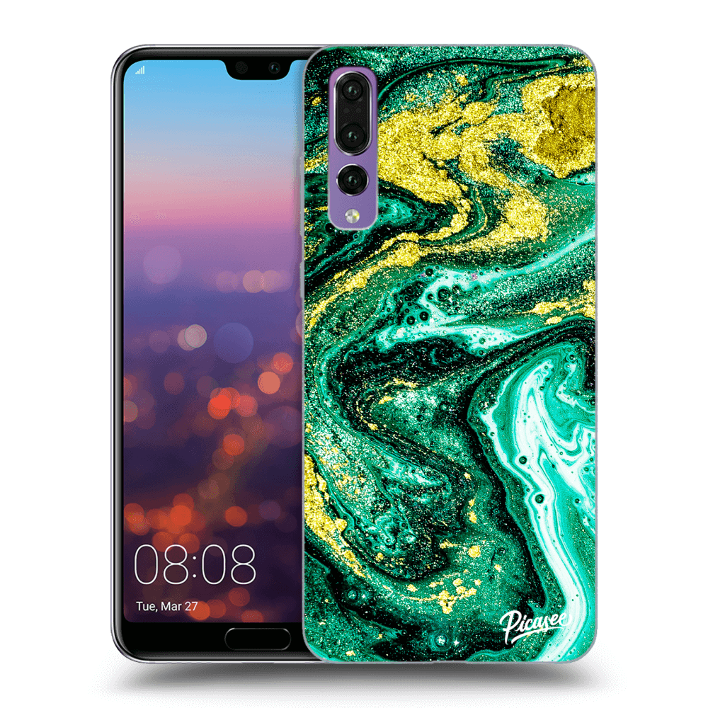 Picasee ULTIMATE CASE für Huawei P20 Pro - Green Gold