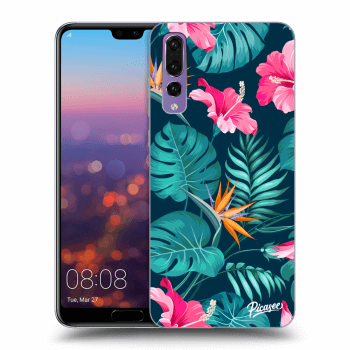 Hülle für Huawei P20 Pro - Pink Monstera