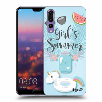 Picasee Huawei P20 Pro Hülle - Schwarzes Silikon - Girls Summer