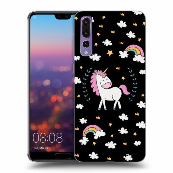 Hülle für Huawei P20 Pro - Einhorn Sternenhimmel