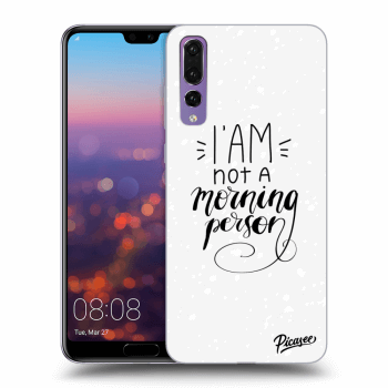 Picasee ULTIMATE CASE für Huawei P20 Pro - I am not a morning person