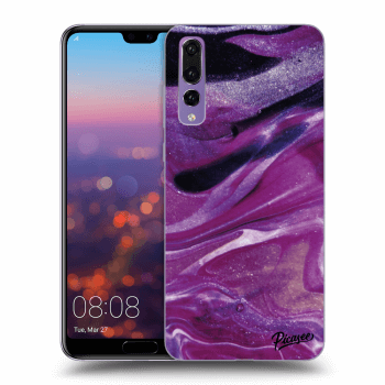 Hülle für Huawei P20 Pro - Purple glitter