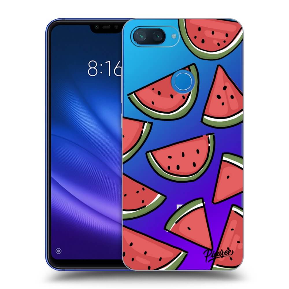 Picasee Xiaomi Mi 8 Lite Hülle - Transparentes Silikon - Melone