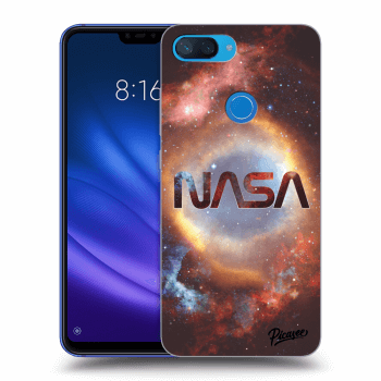 Picasee Xiaomi Mi 8 Lite Hülle - Schwarzes Silikon - Nebula