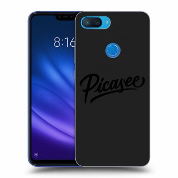 Picasee Xiaomi Mi 8 Lite Hülle - Schwarzes Silikon - Picasee - black