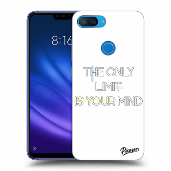 Picasee Xiaomi Mi 8 Lite Hülle - Transparentes Silikon - The only limit is your mind
