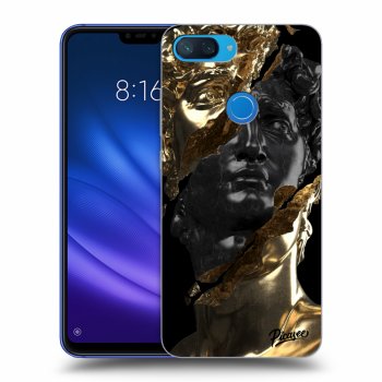 Hülle für Xiaomi Mi 8 Lite - Gold - Black