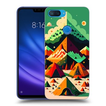 Picasee Xiaomi Mi 8 Lite Hülle - Schwarzes Silikon - Alaska