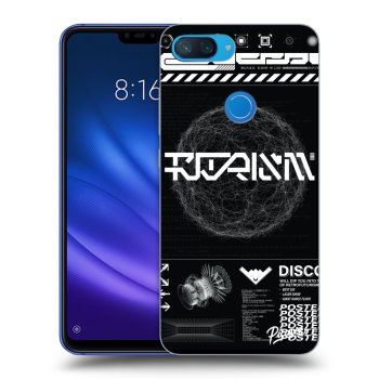Hülle für Xiaomi Mi 8 Lite - BLACK DISCO