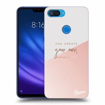 Picasee Xiaomi Mi 8 Lite Hülle - Schwarzes Silikon - You create your own opportunities