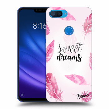 Picasee Xiaomi Mi 8 Lite Hülle - Schwarzes Silikon - Sweet dreams