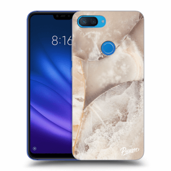 Hülle für Xiaomi Mi 8 Lite - Cream marble
