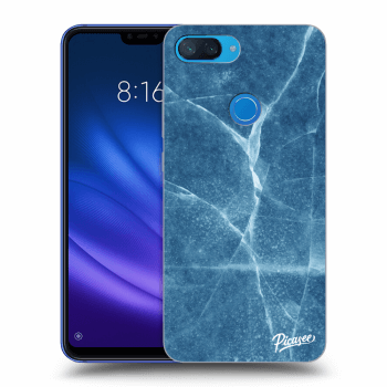 Picasee Xiaomi Mi 8 Lite Hülle - Transparentes Silikon - Blue marble