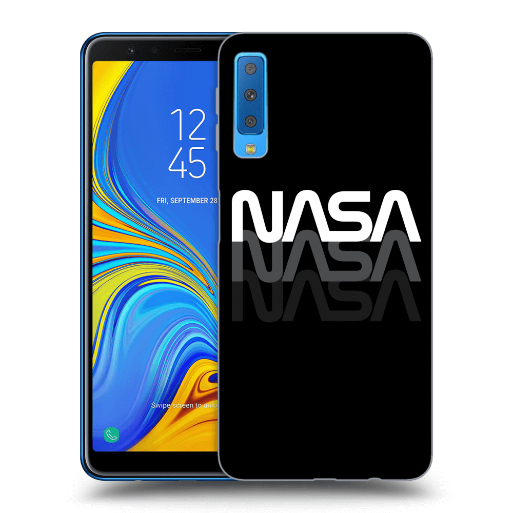Picasee ULTIMATE CASE für Samsung Galaxy A7 2018 A750F - NASA Triple