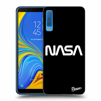 Picasee Samsung Galaxy A7 2018 A750F Hülle - Schwarzes Silikon - NASA Basic