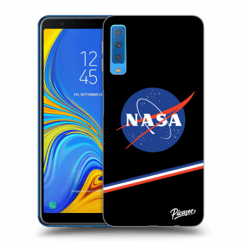 Picasee Samsung Galaxy A7 2018 A750F Hülle - Schwarzes Silikon - NASA Original