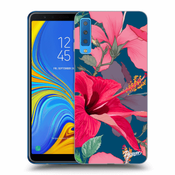 Hülle für Samsung Galaxy A7 2018 A750F - Hibiscus