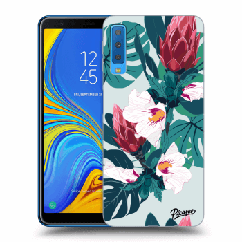 Hülle für Samsung Galaxy A7 2018 A750F - Rhododendron