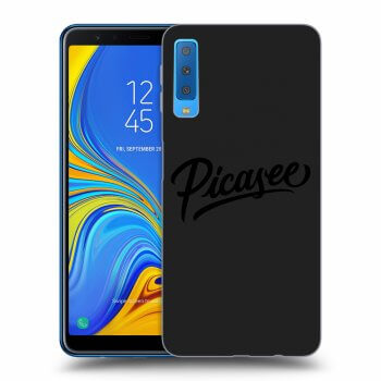 Picasee Samsung Galaxy A7 2018 A750F Hülle - Schwarzes Silikon - Picasee - black