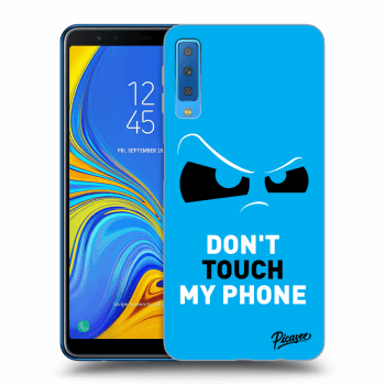 Hülle für Samsung Galaxy A7 2018 A750F - Cloudy Eye - Blue