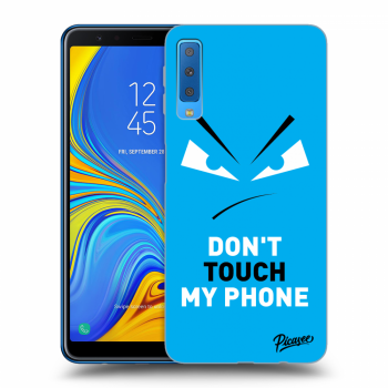 Hülle für Samsung Galaxy A7 2018 A750F - Evil Eye - Blue