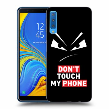 Hülle für Samsung Galaxy A7 2018 A750F - Evil Eye - Transparent