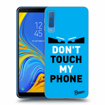 Hülle für Samsung Galaxy A7 2018 A750F - Shadow Eye - Blue