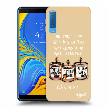 Hülle für Samsung Galaxy A7 2018 A750F - Candles