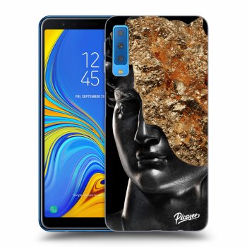 Picasee Samsung Galaxy A7 2018 A750F Hülle - Schwarzes Silikon - Holigger