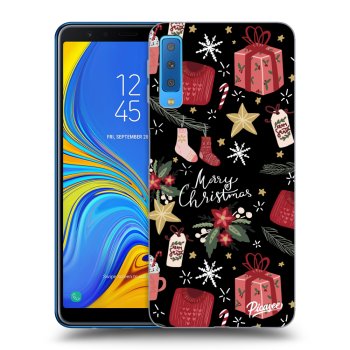 Hülle für Samsung Galaxy A7 2018 A750F - Christmas